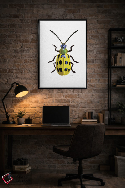 تابلو مینیمال سوسک اثر آملیا نویز - D5B