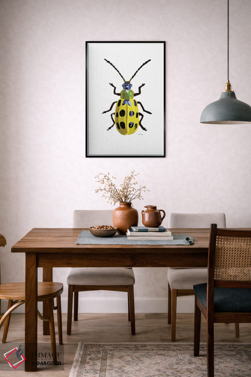 تابلو مینیمال سوسک اثر آملیا نویز - D6B