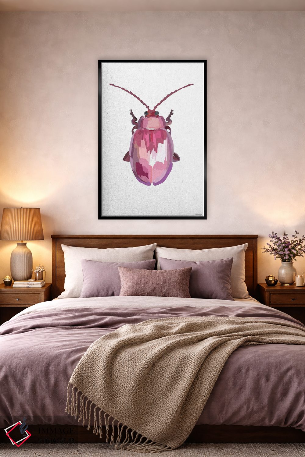 تابلو مینیمال سوسک اثر آملیا نویز - D4B