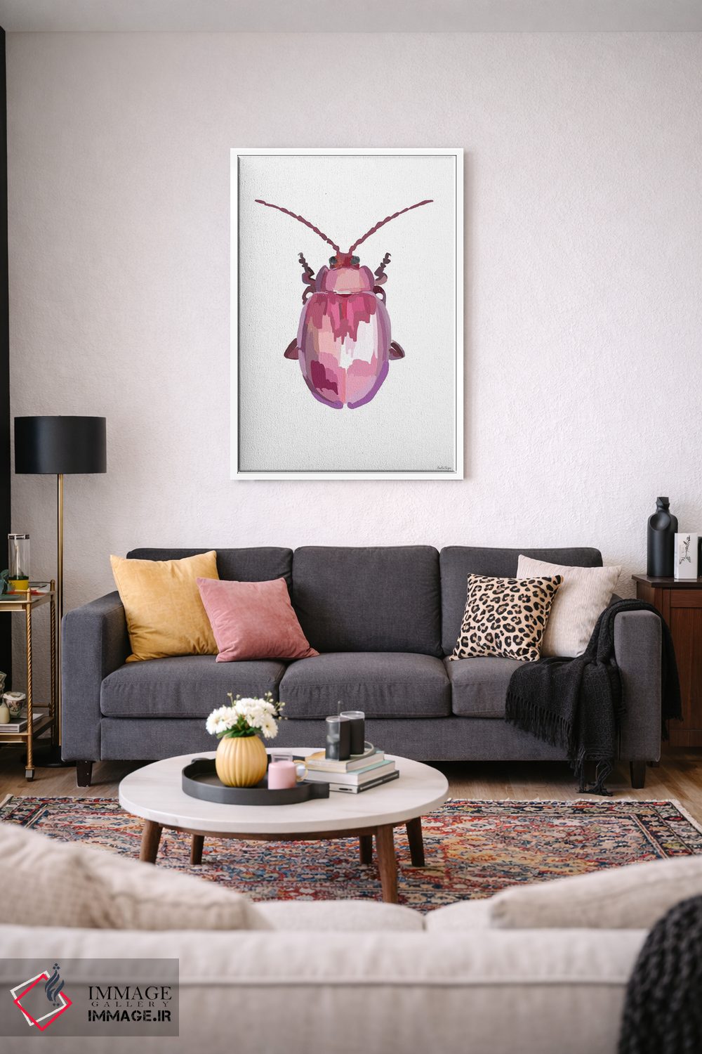 تابلو مینیمال سوسک اثر آملیا نویز - D3W