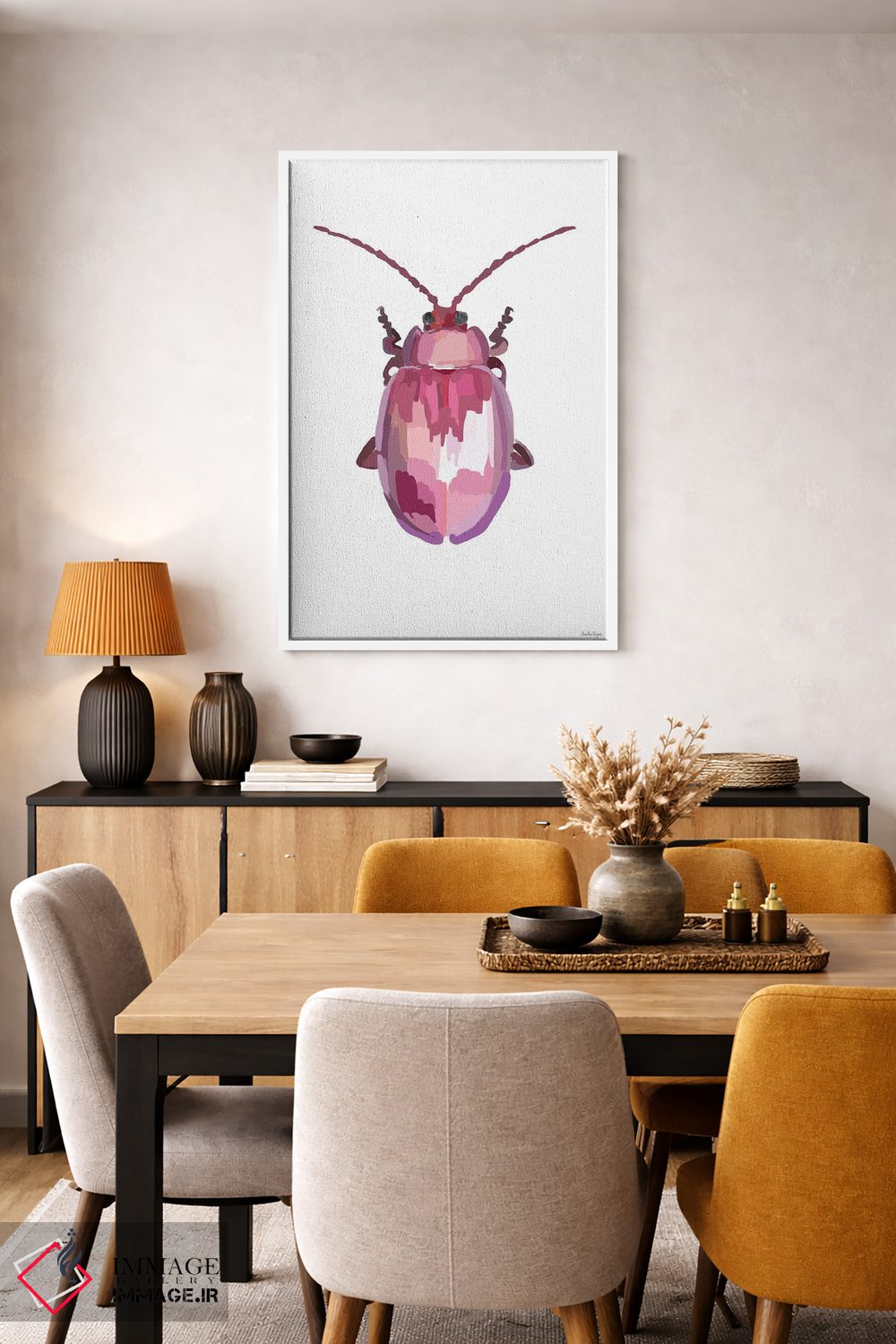 تابلو مینیمال سوسک اثر آملیا نویز - D5W