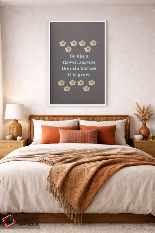 تابلو مینیمال نقل قول مد اثر آملیا نویز - D4W