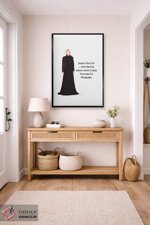 تابلو مینیمال برنده شدن اثر آملیا نویز - D6B