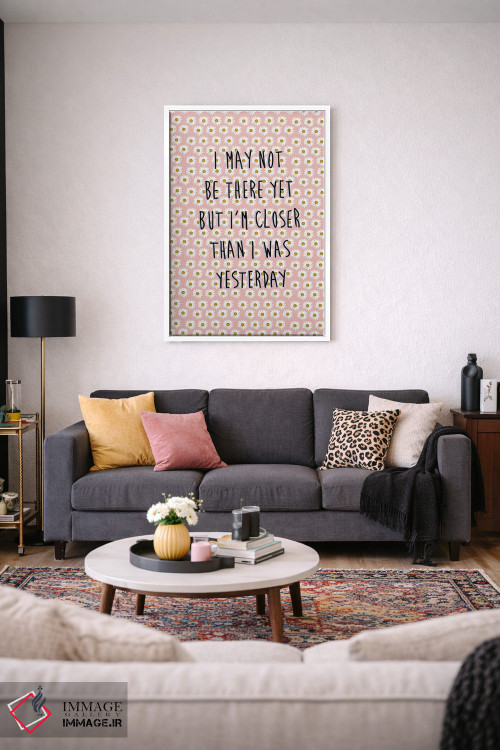 تابلو مینیمال شاید نزدیک تر نباشم اثر آملیا نویز - D4W