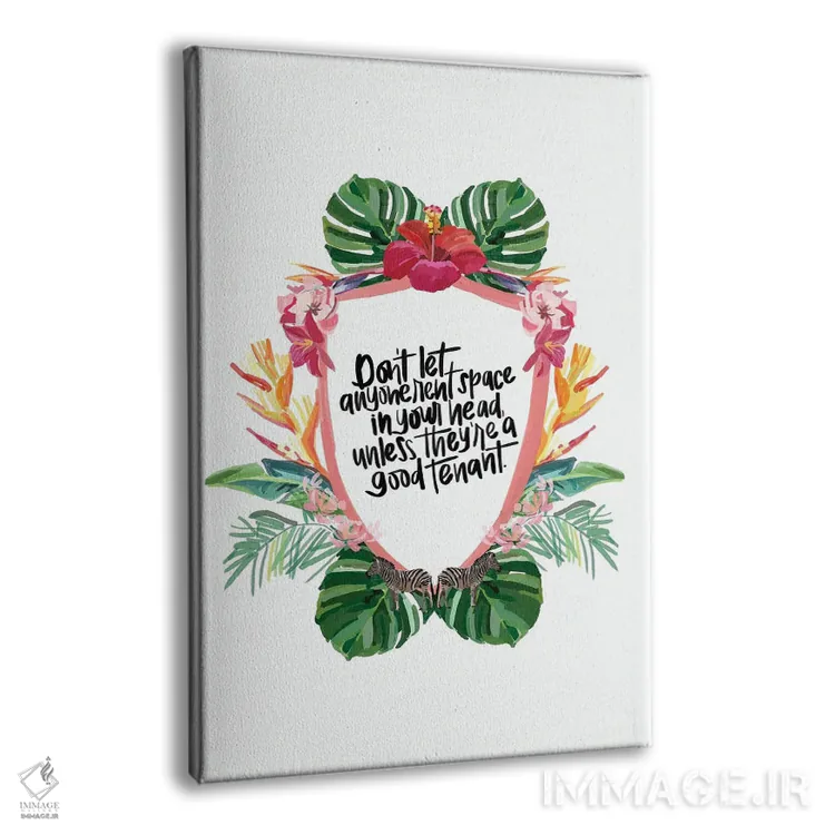 تابلو مینیمال فضای اجاره ای اثر آملیا نویز - نمای پرسپکتیو محصول