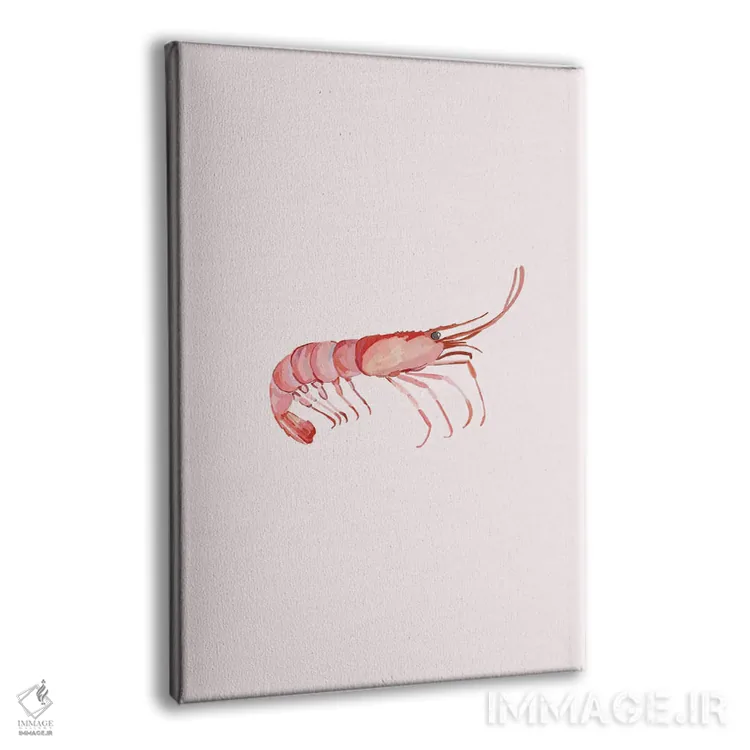 تابلو مینیمال میگو اثر آملیا نویز - نمای پرسپکتیو محصول