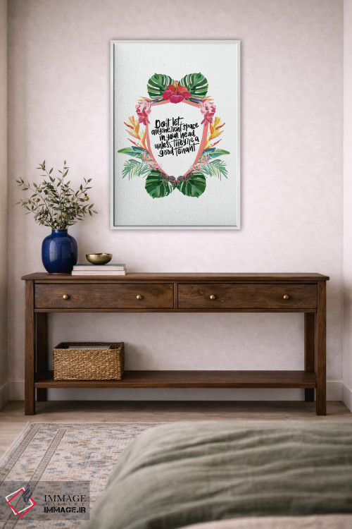 تابلو مینیمال فضای اجاره ای اثر آملیا نویز - D3W