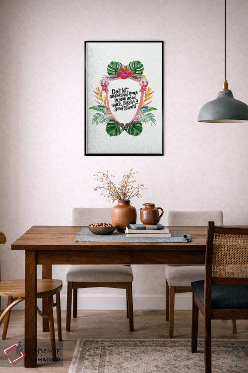 تابلو مینیمال فضای اجاره ای اثر آملیا نویز - D5B