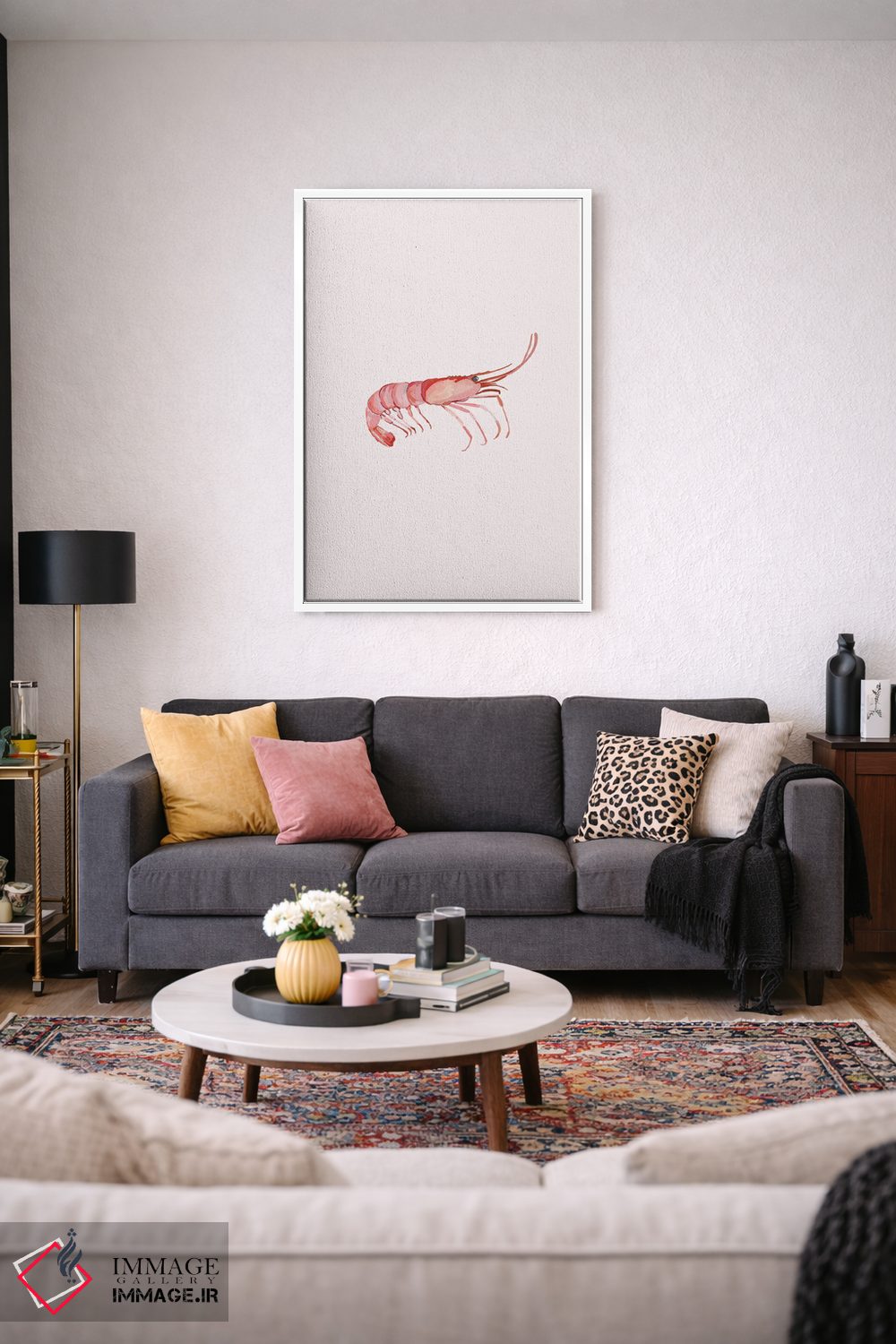 تابلو مینیمال میگو اثر آملیا نویز - D3W