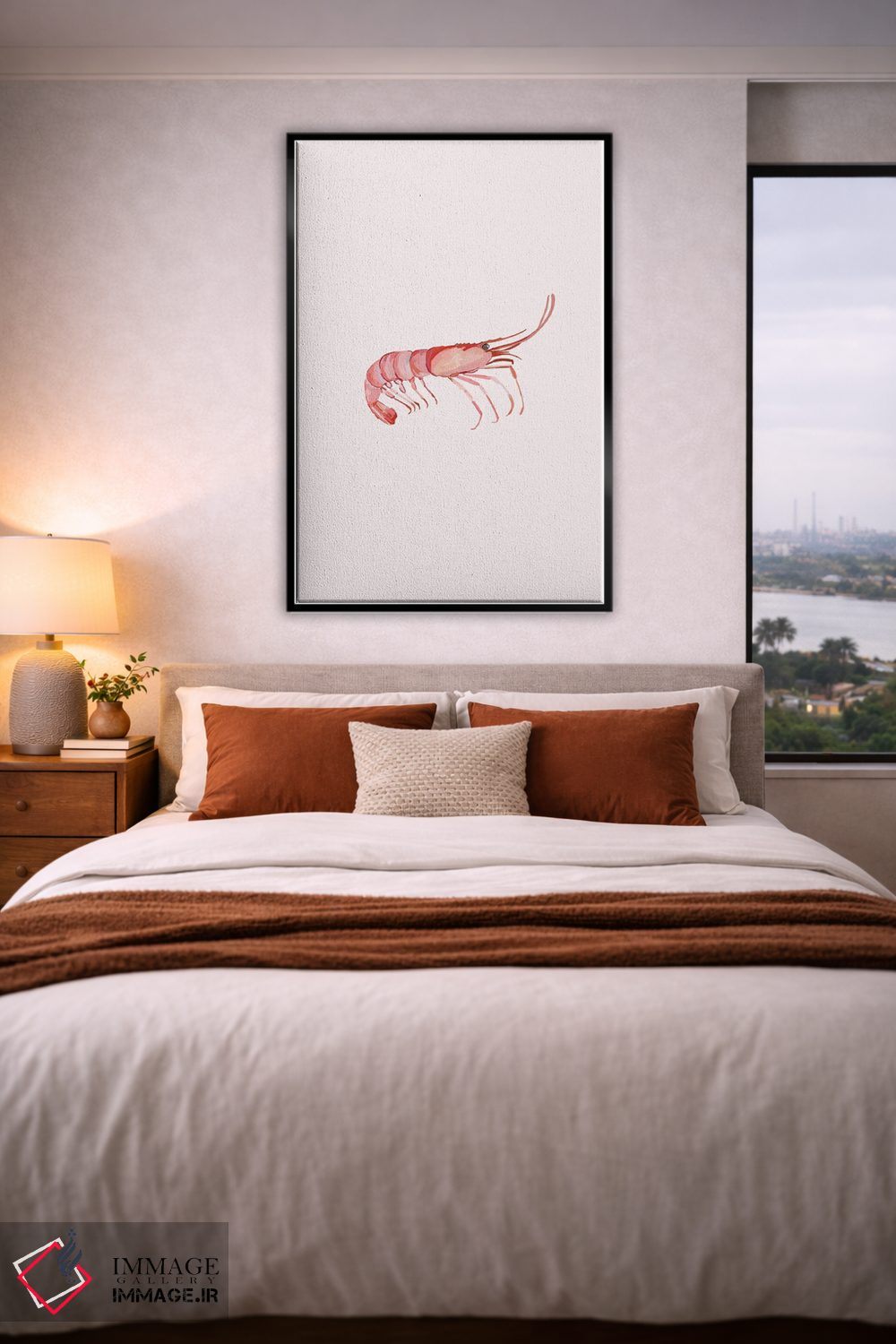 تابلو مینیمال میگو اثر آملیا نویز - D5B