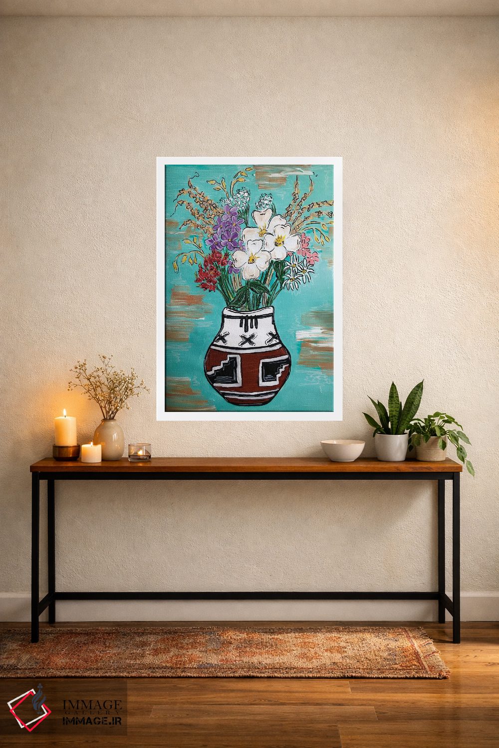 تابلو دکوراتیو گل های وحشی کلرادو اثر نیکولتا پینتس - D4W