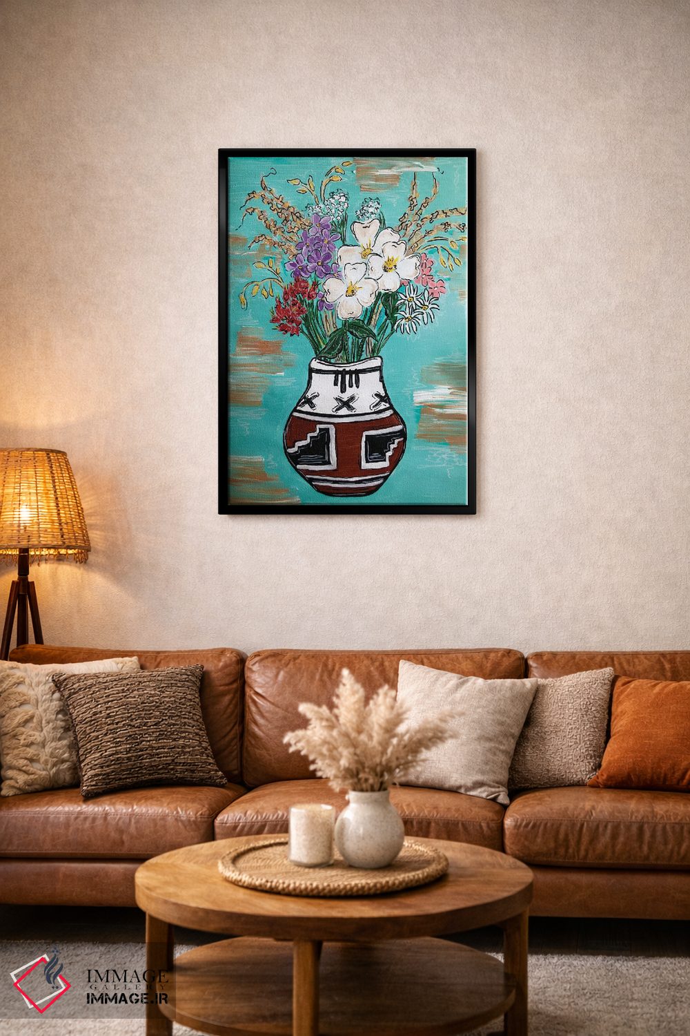 تابلو دکوراتیو گل های وحشی کلرادو اثر نیکولتا پینتس - D5B