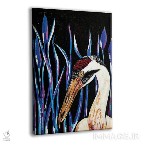 تابلو دکوراتیو درنا اثر نیکولتا پینتس - نمای پرسپکتیو محصول