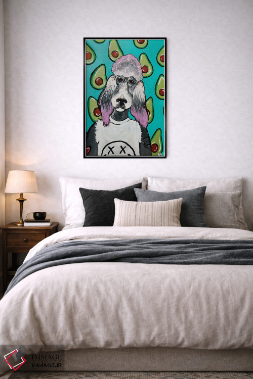 تابلو دکوراتیو آووکادوها و نیروانا اثر نیکولتا پینتس - D6B