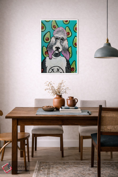 تابلو دکوراتیو آووکادوها و نیروانا اثر نیکولتا پینتس - D5W