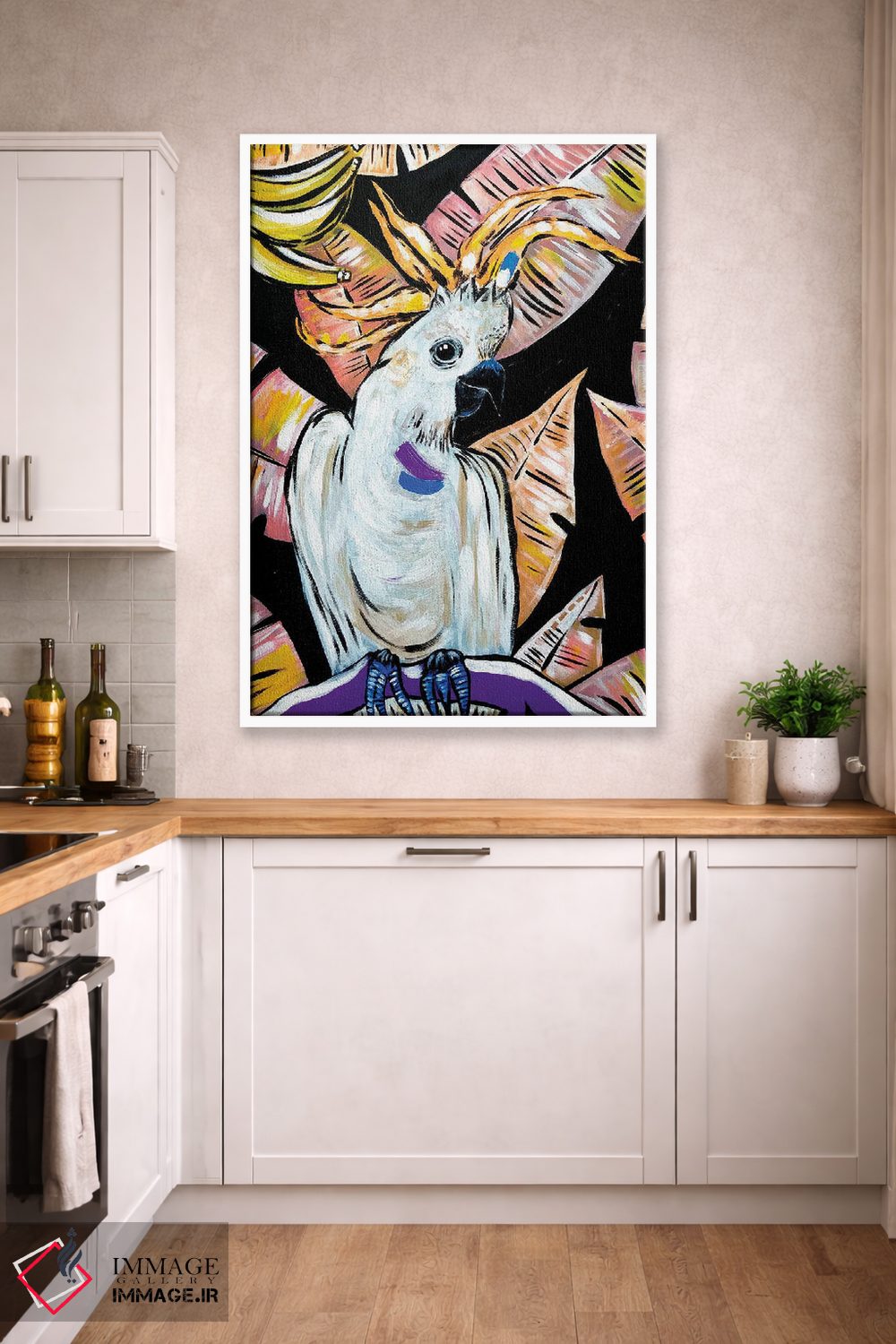 تابلو دکوراتیو مرغ عشق اثر نیکولتا پینتس - D4W