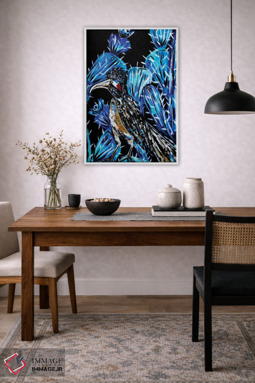 تابلو دکوراتیو دونده جاده ای آمریکایی اثر نیکولتا پینتس - D3W