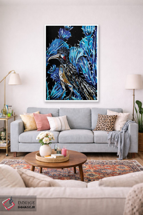 تابلو دکوراتیو دونده جاده ای آمریکایی اثر نیکولتا پینتس - D1W