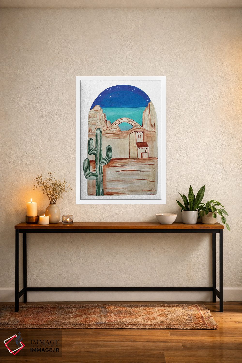 تابلو دکوراتیو تائوس در قهوه اثر نیکولتا پینتس - D4W