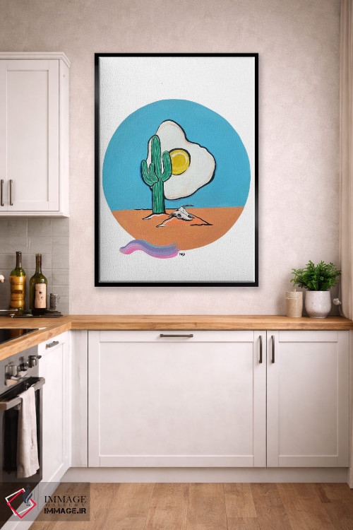 تابلو دکوراتیو تخم مرغ گریزی I اثر نیکولتا پینتس - D2B