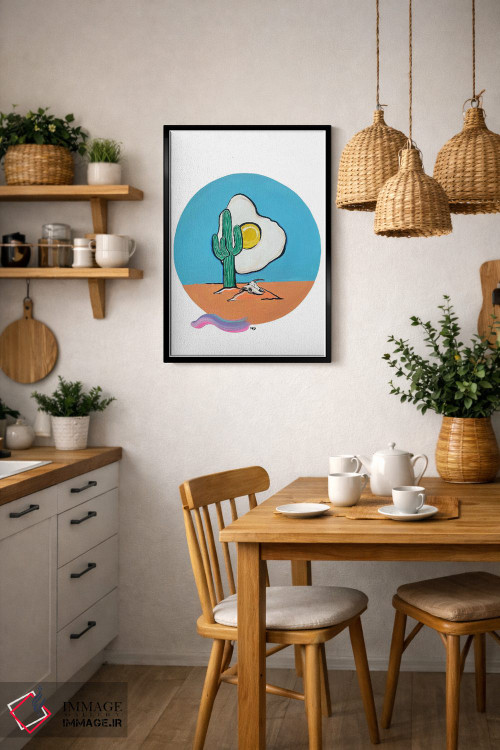 تابلو دکوراتیو تخم مرغ گریزی I اثر نیکولتا پینتس - D4B