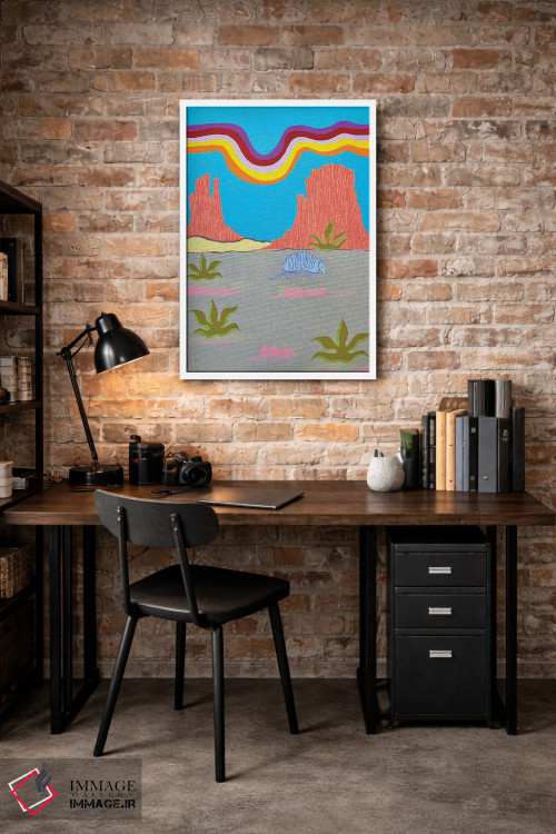 تابلو دکوراتیو آرمدیلو اثر نیکولتا پینتس - D1W