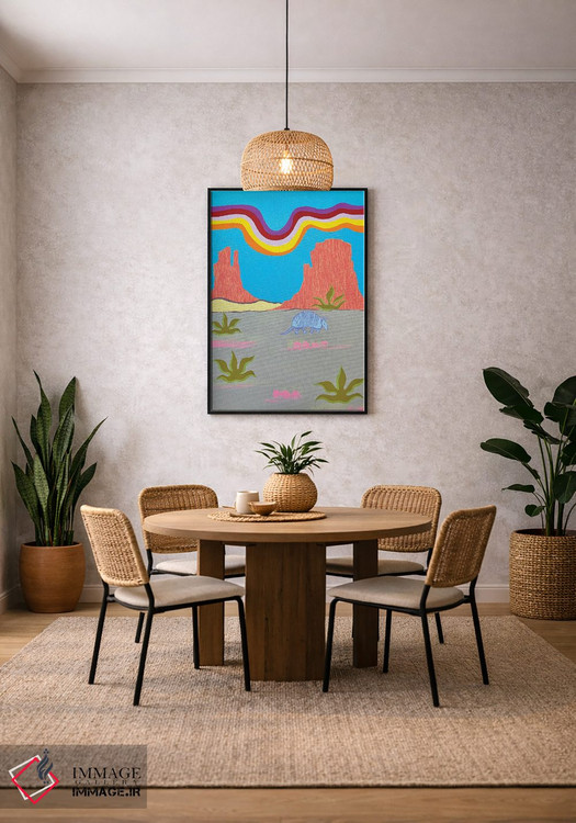 تابلو دکوراتیو آرمدیلو اثر نیکولتا پینتس - D3B