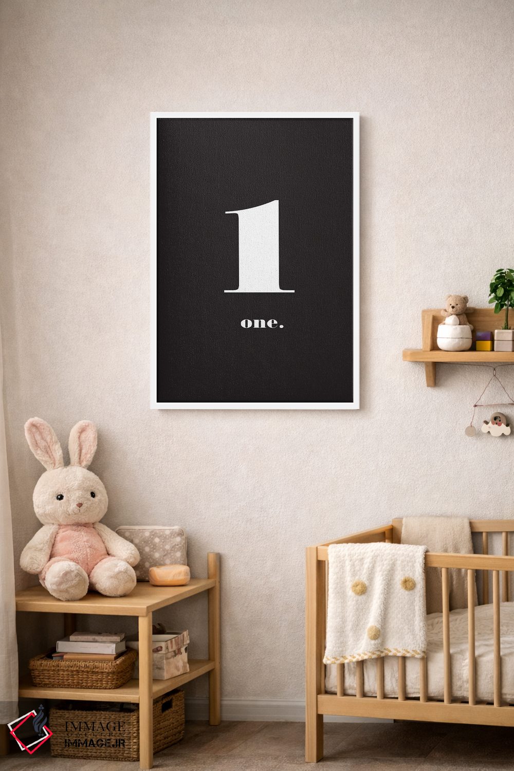 تابلو مینیمال شماره ۱ اثر نوردیک پرینت استودیو - D3W