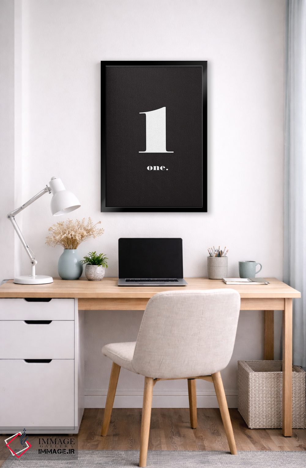 تابلو مینیمال شماره ۱ اثر نوردیک پرینت استودیو - D6B