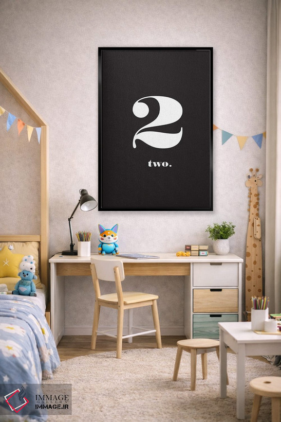 تابلو مینیمال شماره ۲ اثر نوردیک پرینت استودیو - D2B
