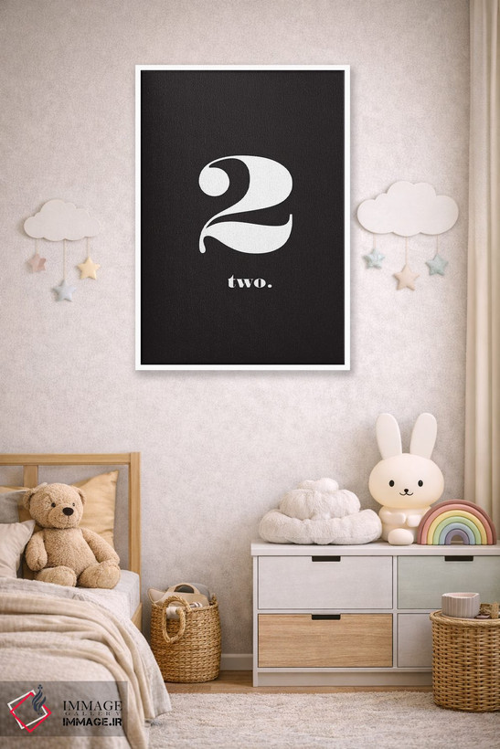تابلو مینیمال شماره ۲ اثر نوردیک پرینت استودیو - D4W