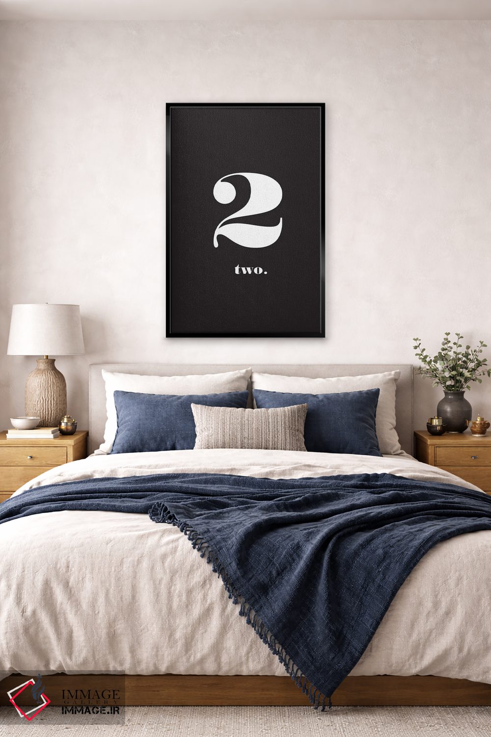 تابلو مینیمال شماره ۲ اثر نوردیک پرینت استودیو - D5B