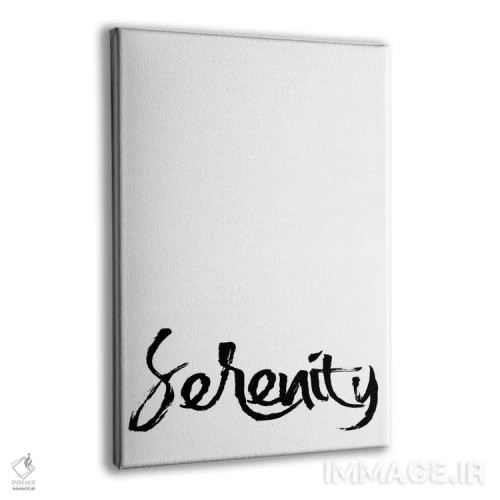 تابلو مدرن آرامش اثر نوردیک پرینت استودیو - نمای پرسپکتیو محصول