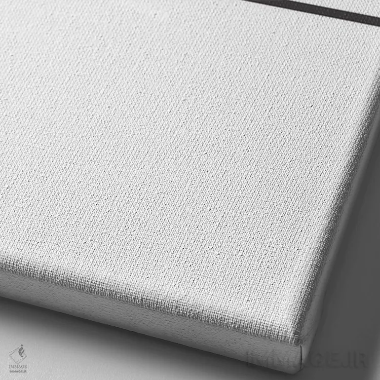 تابلو مدرن تخیل همه چیز را تعیین می کند اثر نوردیک پرینت استودیو - نمای نزدیک بافت بوم