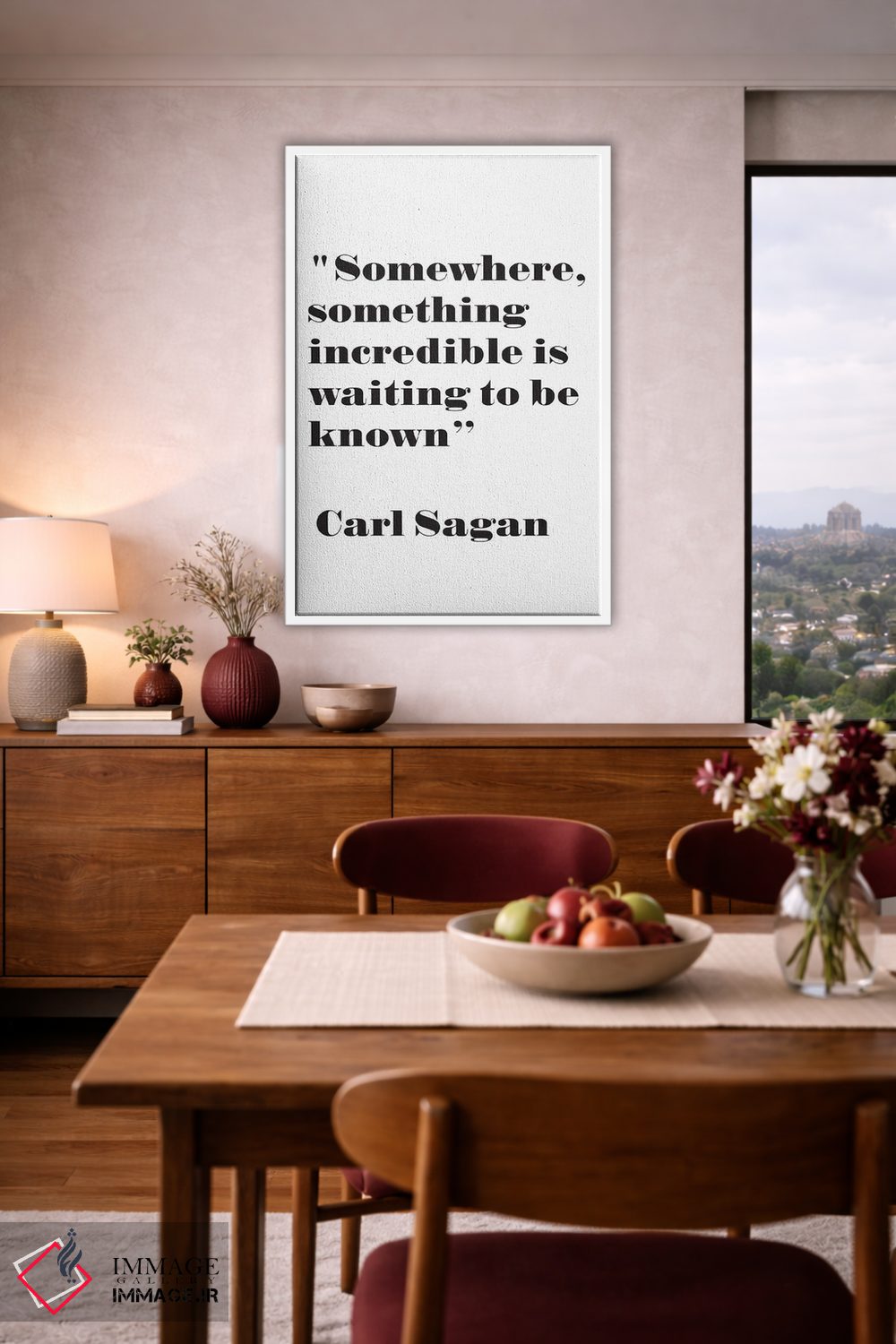 تابلو مدرن چیزی شگفت انگیز اثر نوردیک پرینت استودیو - D2W