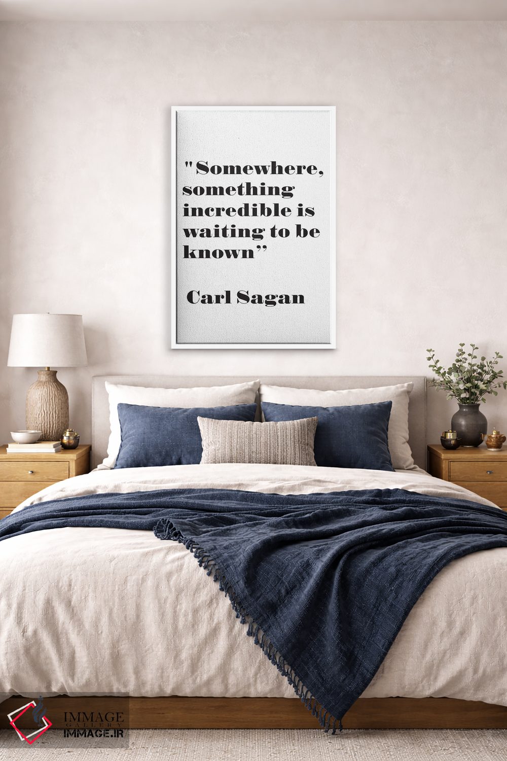 تابلو مدرن چیزی شگفت انگیز اثر نوردیک پرینت استودیو - D5W