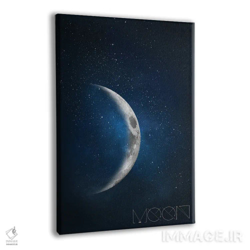 تابلو مدرن هر از گاهی اثر نوردیک پرینت استودیو - نمای پرسپکتیو محصول