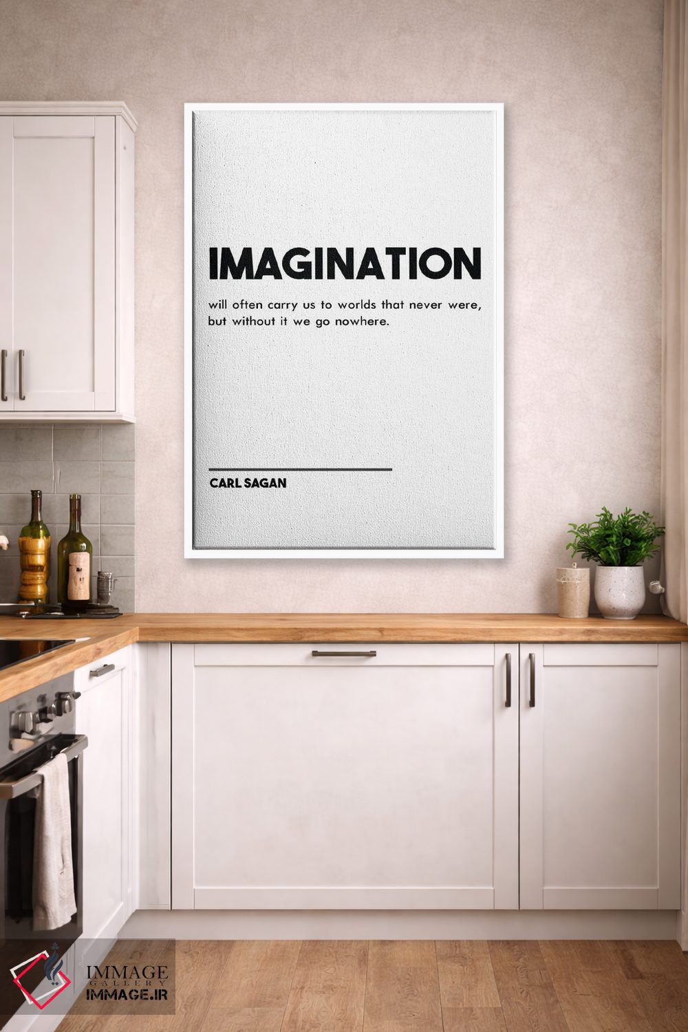 تابلو مدرن تخیل اثر نوردیک پرینت استودیو - D3W