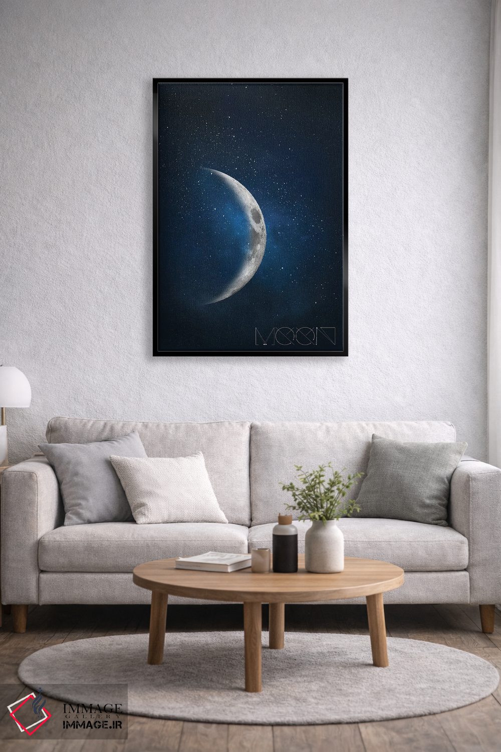 تابلو مدرن هر از گاهی اثر نوردیک پرینت استودیو - D4B