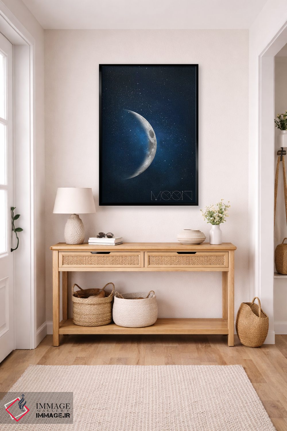 تابلو مدرن هر از گاهی اثر نوردیک پرینت استودیو - D6B