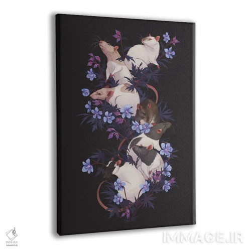 تابلو دکوراتیو هماهنگی اثر نورا پوتوورا - نمای پرسپکتیو محصول