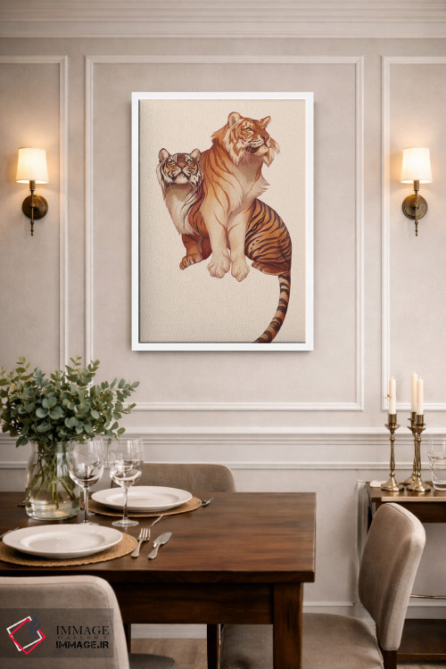 تابلو دکوراتیو برادران طلایی اثر نورا پوتوورا - D1W