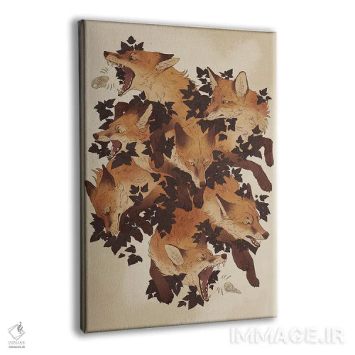 تابلو دکوراتیو تکثیر شدن اثر نورا پوتوورا - نمای پرسپکتیو محصول