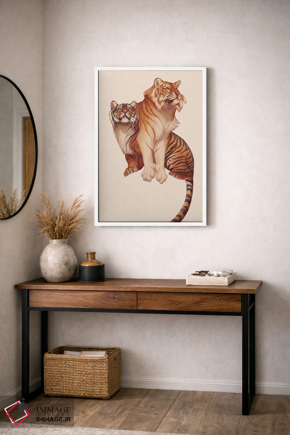 تابلو دکوراتیو برادران طلایی اثر نورا پوتوورا - D3W