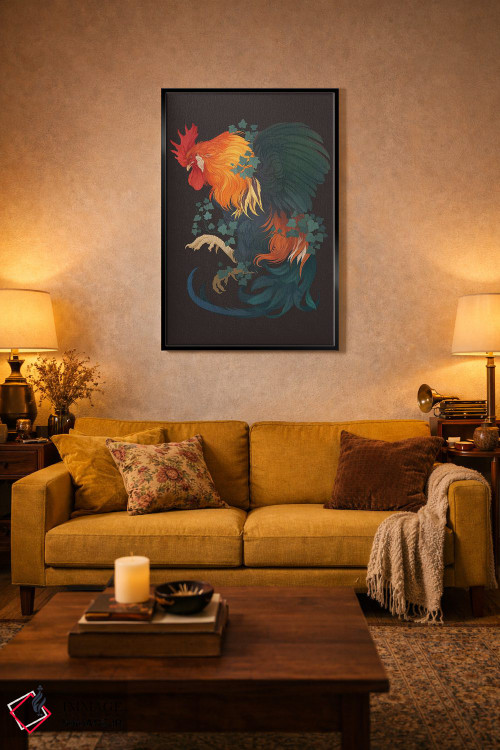 تابلو دکوراتیو پیچک درهم تنیده اثر نورا پوتوورا - D4B