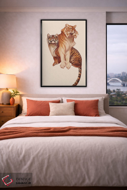 تابلو دکوراتیو برادران طلایی اثر نورا پوتوورا - D6B