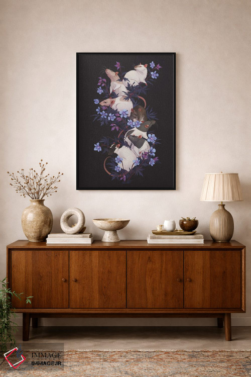 تابلو دکوراتیو هماهنگی اثر نورا پوتوورا - D1B
