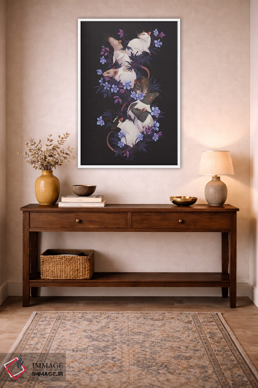 تابلو دکوراتیو هماهنگی اثر نورا پوتوورا - D2W