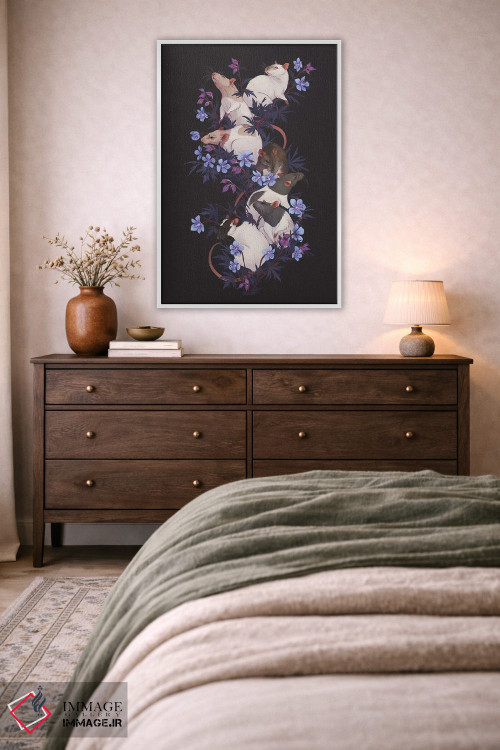 تابلو دکوراتیو هماهنگی اثر نورا پوتوورا - D3W