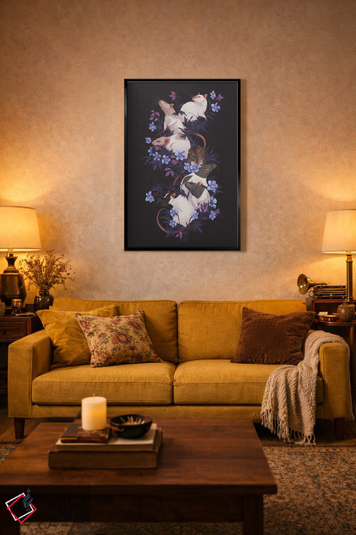 تابلو دکوراتیو هماهنگی اثر نورا پوتوورا - D5B